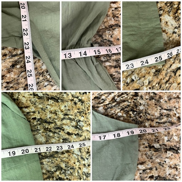 Saturday Morning Pancakes Green Cotton Jumpsuit L Ain’t Nothin But A G Thang - Picture 3 of 8